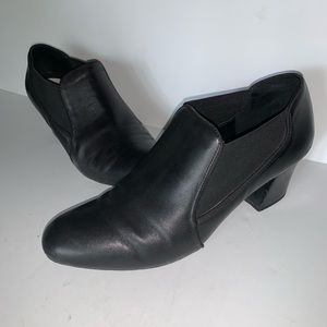 Franco Sarto Merlot Black Booties